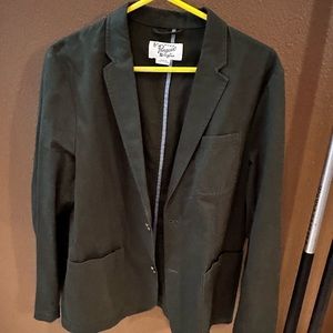 Penguin casual blazer dark olive green, men’s size medium